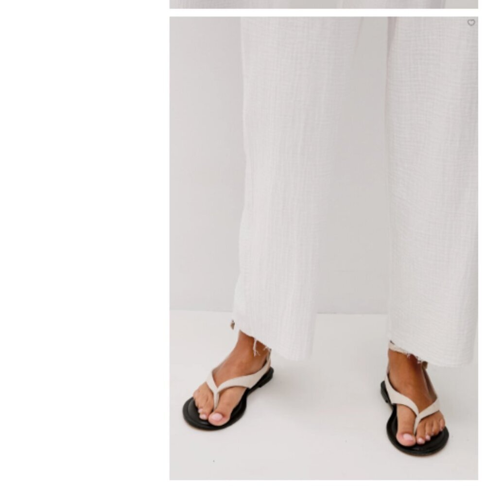 Rails White White Breezy Double Gauze Pants size XS - Picture 5 of 12